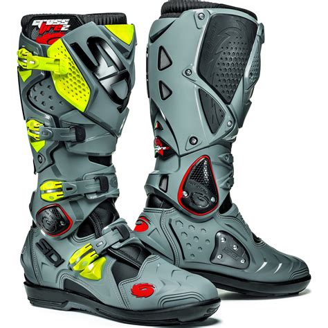 Sidi Crossfire 2 SRS Motocross Boots Dirt Bike Enduro Moto X Off Road