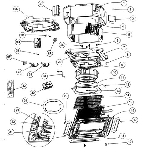 Fan Coil System Diagram Icp Edd4x42la2 Heating And Cooling Parts