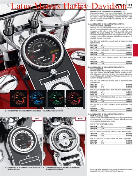 Part 1 Harley Davidson Parts And Accessories Catalog By Harley Davidson