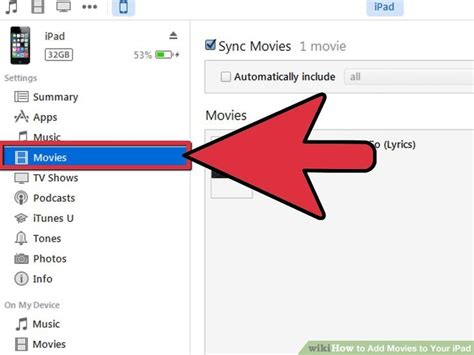 Easy Ways To Add Movies In Ipad With Pictures Wikihow