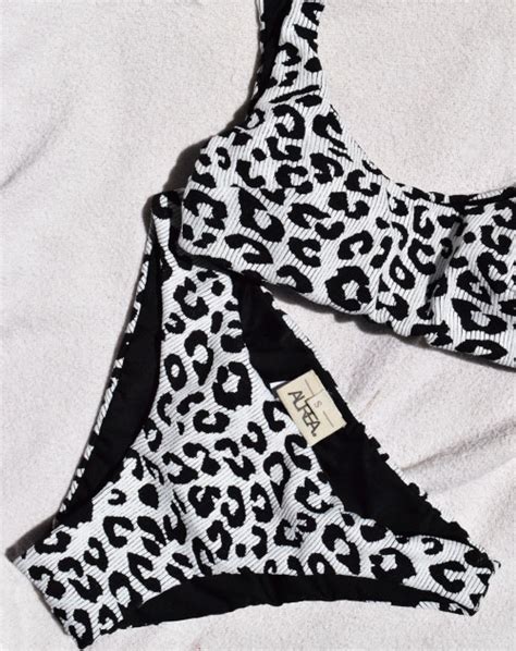 Bikini Leopardo Aurea Bikinis Hechos En Barcelona