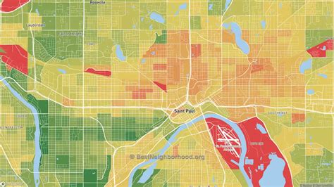 The Best Neighborhoods in St. Paul, MN by Home Value | BestNeighborhood.org