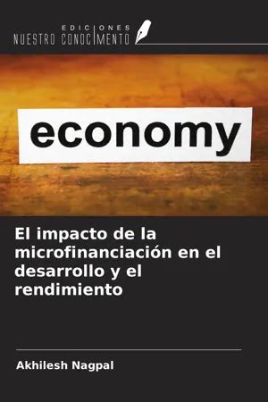 PDF El impacto de la microfinanciación en el desarrollo y el