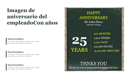 Las 11 Mejores Plantillas De Aniversario Laboral Para Desearles A Sus