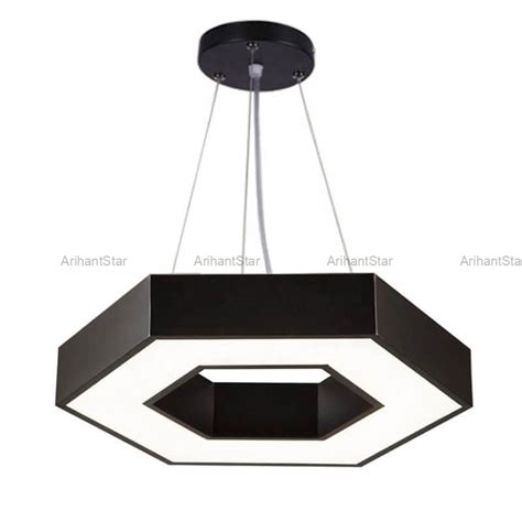 Arihant Star Hexagon Hanging Designer Light Led Linear Light Aluminium