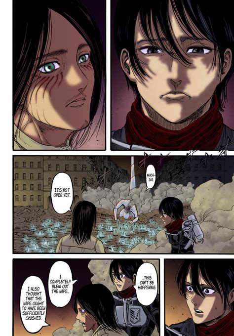 AOT Chapter 102 Colored Page 10 | Attack on titan anime, Attack on