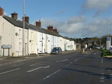 Houses On The Old A30 Road Through © Humphrey Bolton Geograph