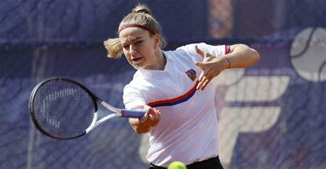 Tennis Wta Tournoi De Rome Muchova Bat Trevisan Tennis