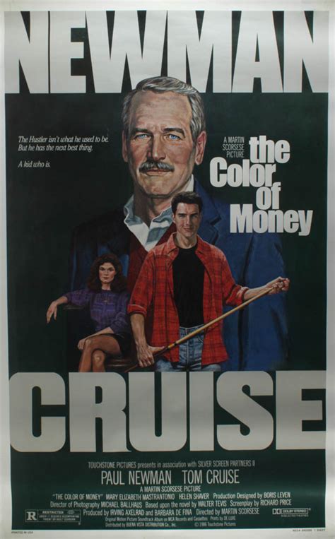 "The Color of Money" 27x40 Original Movie Poster | Pristine Auction