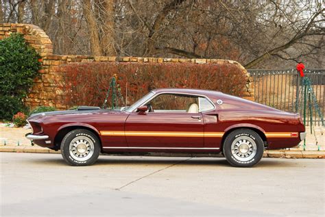 1969 FORD MUSTANG MACH 1 428 SCJ FASTBACK Side Profile 190509