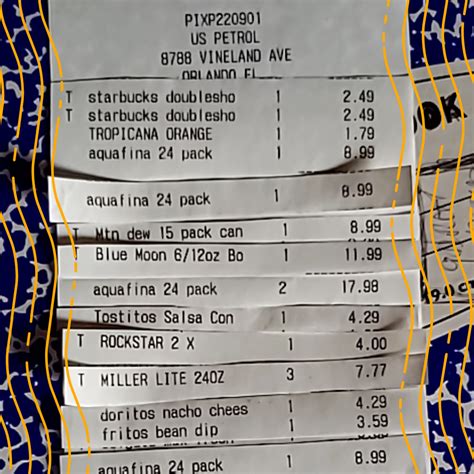 The Funniest Fake Receipts That We Have Seen Fetch Rewards