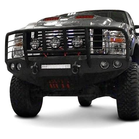 Iron Bull Bumpers® Chevy Silverado 1500 2016 Full Width Black Front Hd Bumper With Enforcer Guard