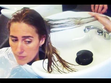 Color Care To Get Her Provocative Long Blonde Hair More Sexy Youtube