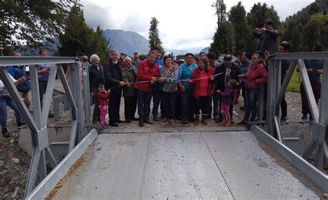 Autoridades Y Vecinos Inauguran Puente Mecano En Sector Rio Cuarto