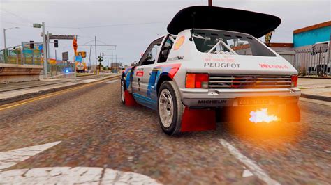 Gta Ultra Graphics Mods Peugeot Rallye Gameplay Gta