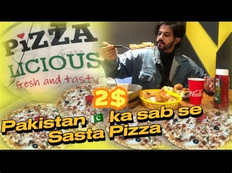 Large Pizza Just In 650 Pakistan Ka Sab Se Sasta Pizza Pizza