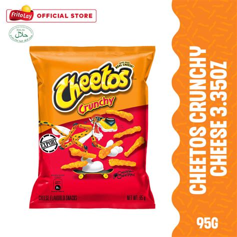 Cheetos Crunchy Cheese Flavoured Snack 95g Lazada PH