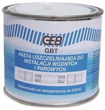 Gbt Pasta Uszczelniaj Ca Do Instalacji Wodnych I Parowych G Geb