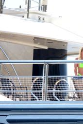 Stassie Karanikolaou In A Lime Green Bikini CelebMafia