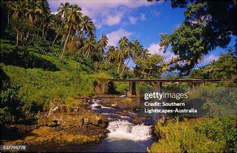 Western Samoa Waterfall Photos And Premium High Res Pictures Getty Images