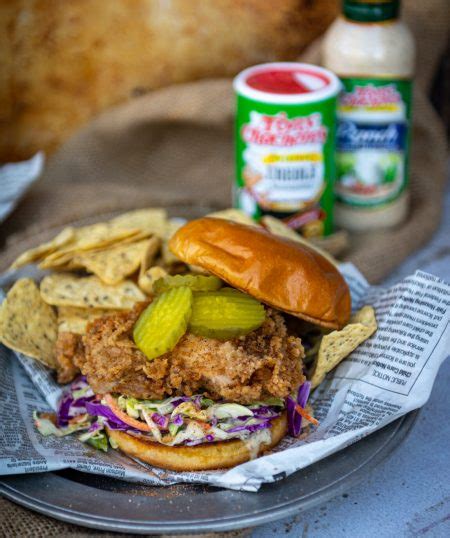 Cajun Fried Chicken Sandwich Tony Chacheres