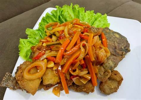 Resep Nila Goreng Tepung Asam Manis Pedas Simple Dan Cepat Oleh