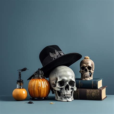 Premium AI Image | Scary Halloween witch hat