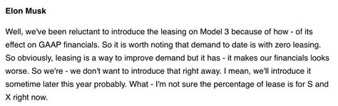 Tesla: The Model 3 Lease Arrives (NASDAQ:TSLA) | Seeking Alpha