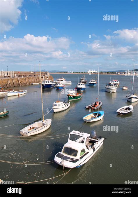 Minehead Harbour, Somerset, UK Stock Photo - Alamy