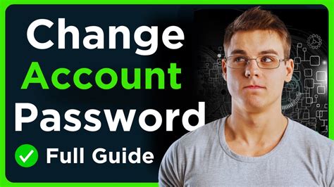 How To Change Password On Windows Computer Youtube