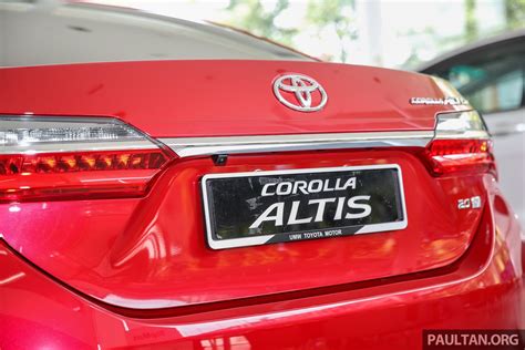 Toyota Corolla Altis 2 0V Facelift 21 Paul Tan S Automotive News