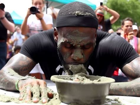 Ai Generated Celebrity Concrete Eating Contest Captivates With