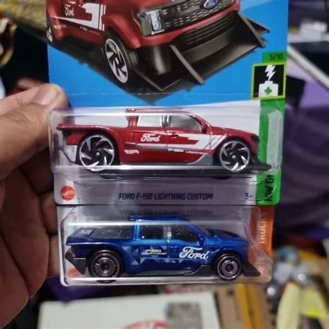 Hot Wheels Ford F Lightning Custom Shopee Malaysia