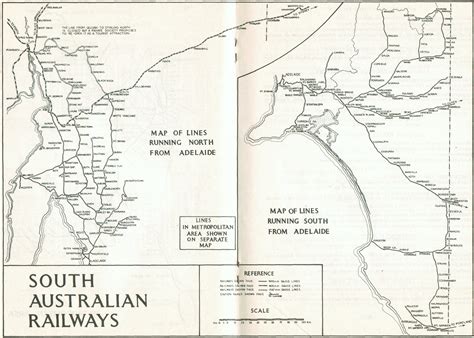 Adelaide Rail Map