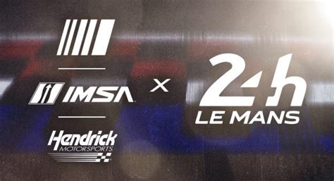 NASCAR Hendrick Motorsports Team Up For Special Le Mans Entry In 2023