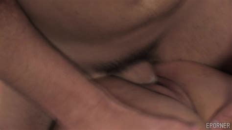 Brunette MILF Is Giving Him A Strong Blowjob