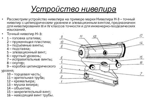 Нивелиры, их классификация, устройство и поверки