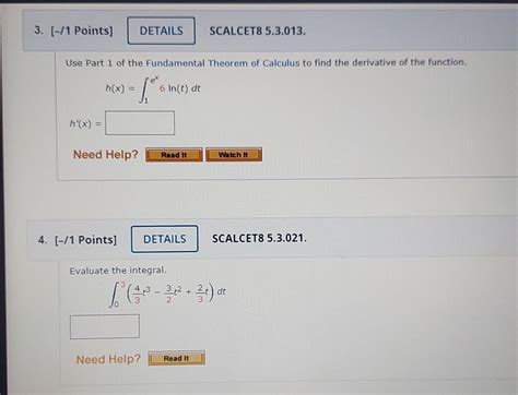 Solved Points Details Scalcet Use Part Chegg