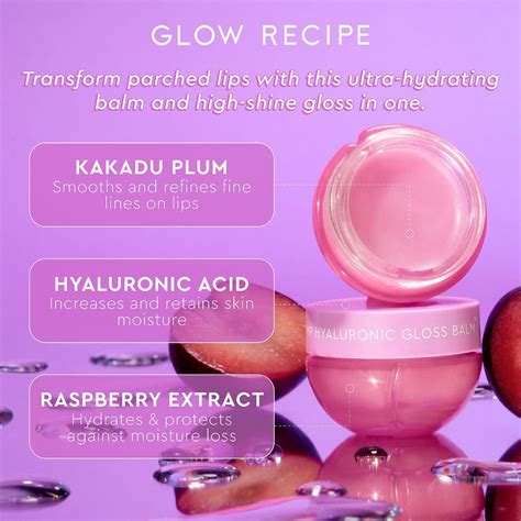 Glow Recipe Plum Plump Hyaluronic Gloss Balm 15g Flitit