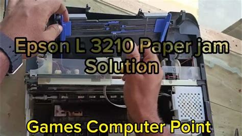 How To Fix Epson L3210 Printer Dont Paper Pit Problem Solution Youtube