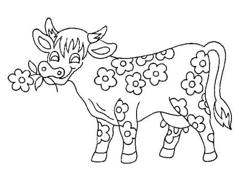 Coloriage Vache Imprimer Sur Coloriageenfant