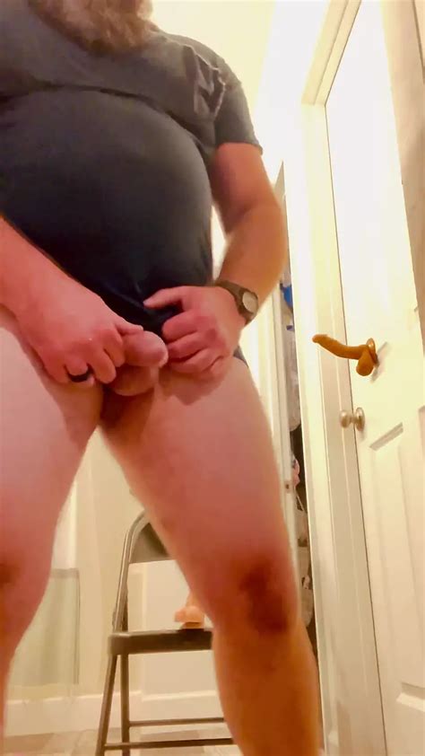 Stocky Thick Married Straight Bearded Bear Playing With Dildos And Cumming Gay Porn XHamster