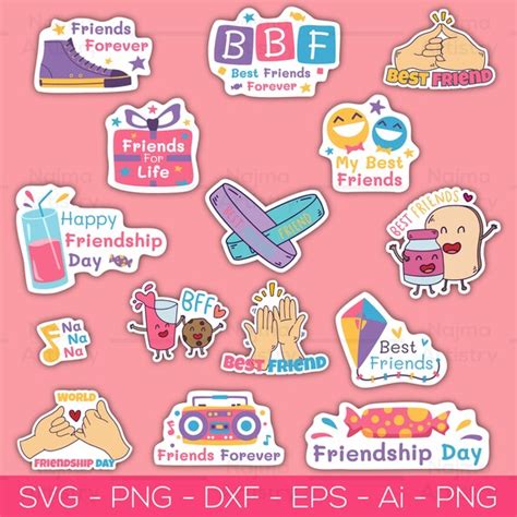 Friends Stickers Digital Download - Etsy