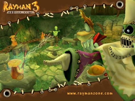 Rayman 3 Hoodlum Havoc Official Promotional Image Mobygames