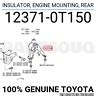 12371 0T150 Toyota OEM Genuine INSULATOR ENGINE MOUNTING REAR EBay