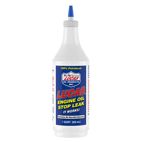 Lucas Oil 10278 Engine Oil Stop Leak - 1 Quart : Amazon.ca: Automotive