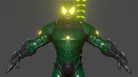 3D file Scorpion Mac Gargan Full Armor Costume(Costume 1)・3D print ...