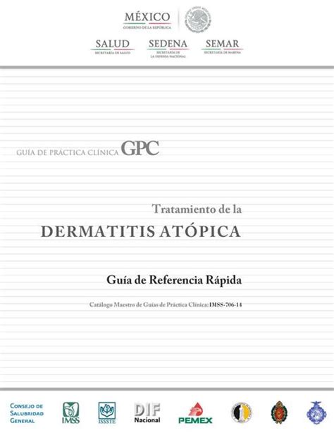 Tratamiento De La Dermatitis At Pica Jessy Gonz Lez Udocz