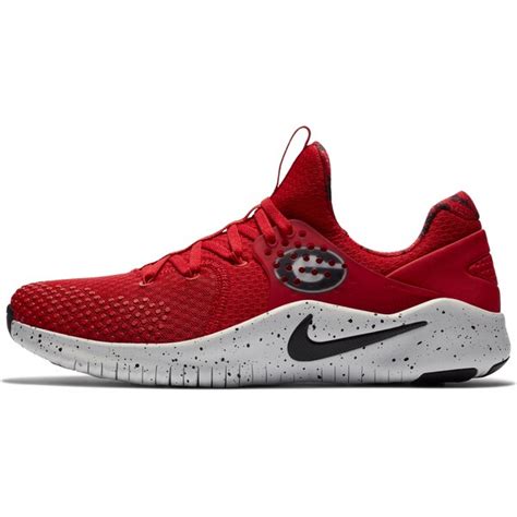 Men's Nike Red/Black Georgia Bulldogs Free TR V8 Shoes | University of Georgia Shop