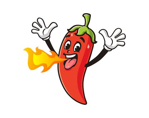Hot Chili Cartoon